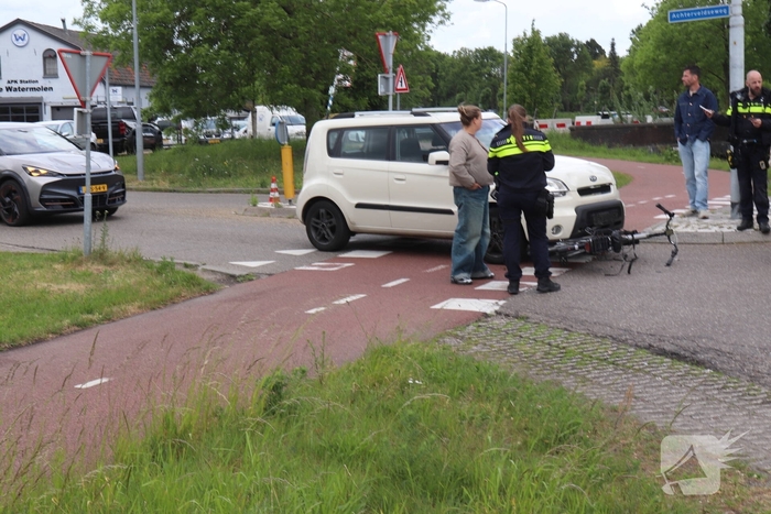 Ongeval met fietser en automobilist
