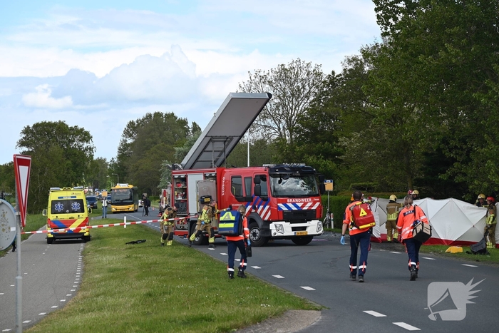 Automobilist raakt zwaargewond bij aanrijding