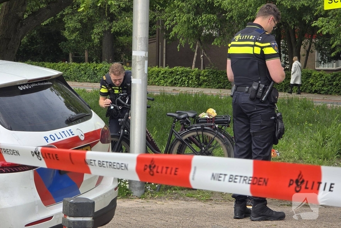 Fietser gewond bij aanrijding met auto