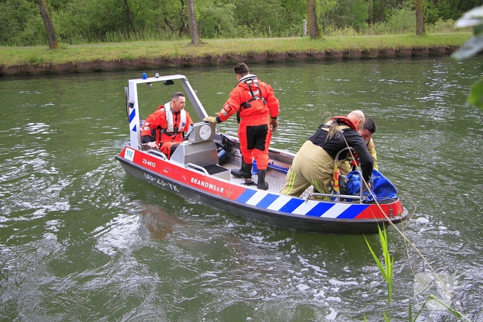 Ree sterft na reddingsactie van brandweer