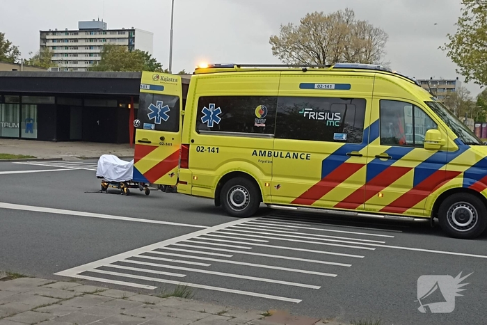 Scootmobielrijder gewond na ongeval