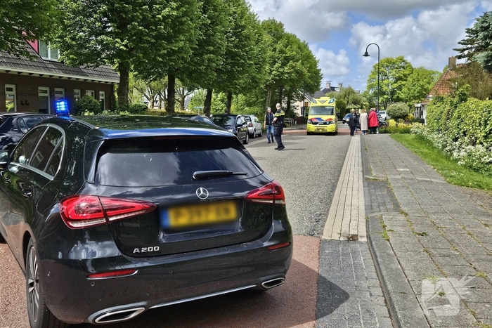 Fietser gewond bij aanrijding met auto