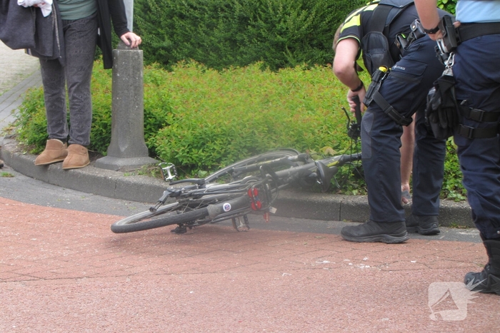 Fietser gewond bij aanrijding met auto