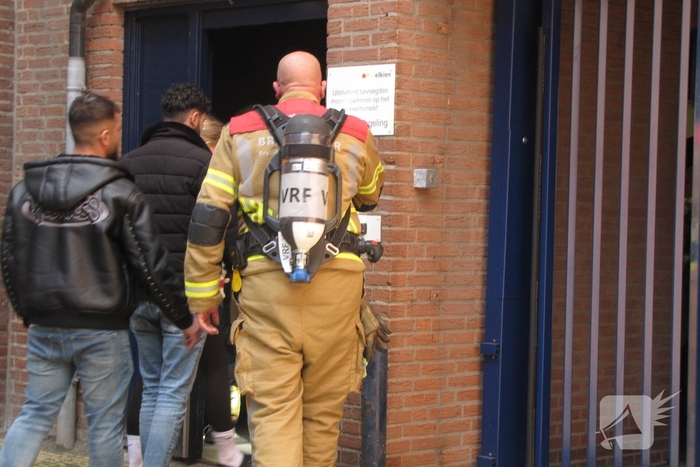 Wooncomplex ontruimd wegens brand
