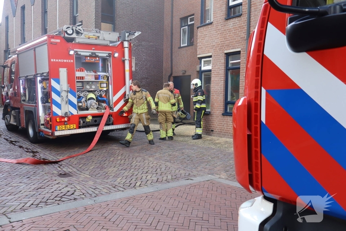 Wooncomplex ontruimd wegens brand