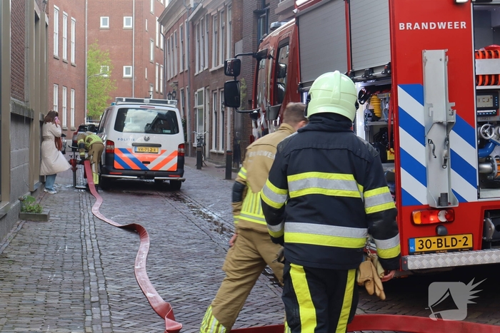 Wooncomplex ontruimd wegens brand