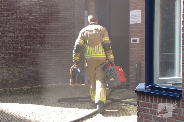 Wooncomplex ontruimd wegens brand