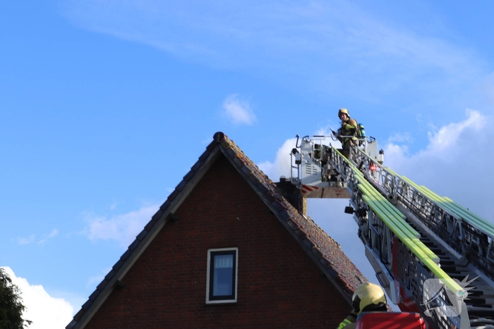 Rookontwikkeling bij schoorsteenbrand