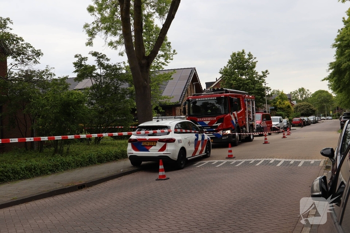 Gaslekkage leidt tot grote brandweeractie