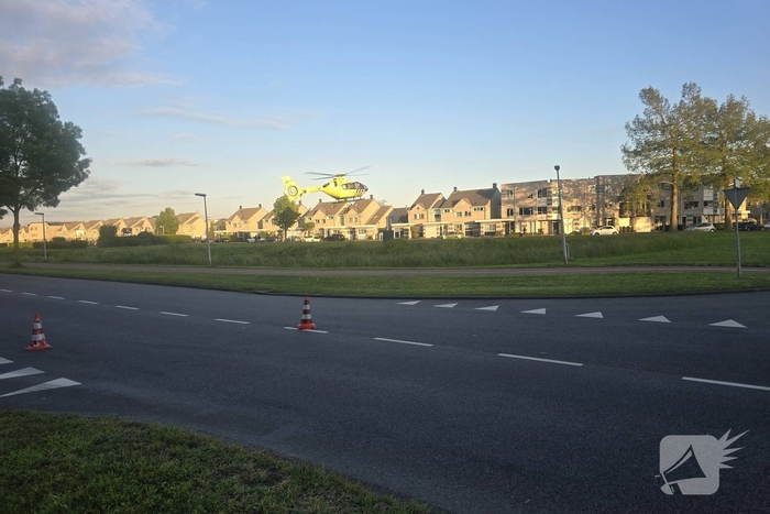 Motorrijder zwaargewond na verkeersongeval
