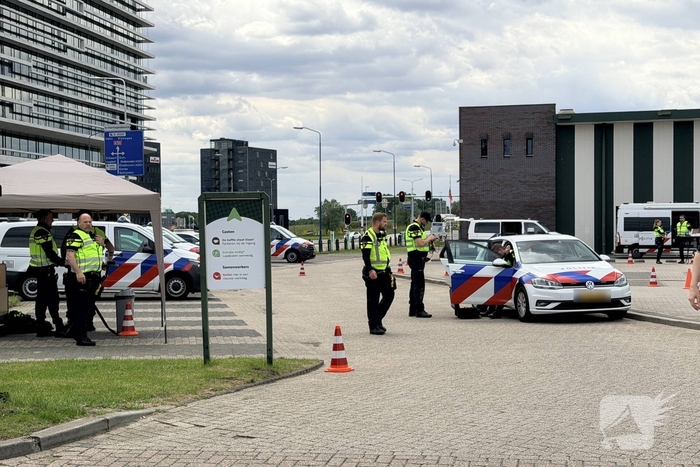 Politie houdt grote verkeerscontrole