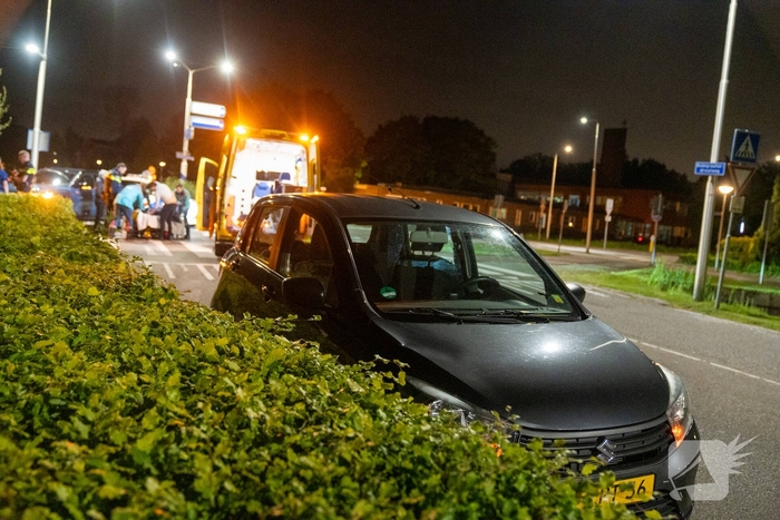Fietser gewond bij aanrijding met auto