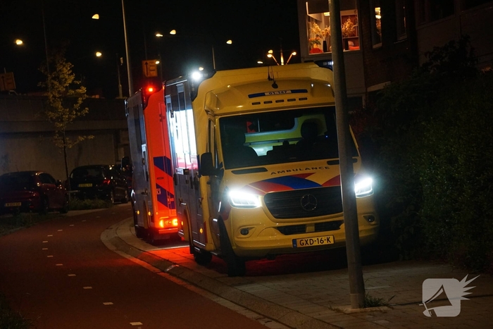 Gaslekkage in leegstaand pand