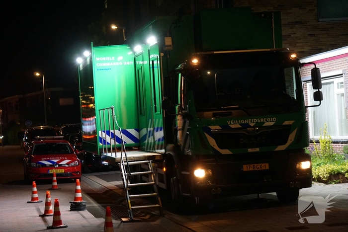 Gaslekkage in leegstaand pand