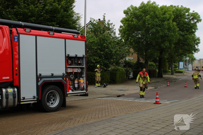 Brand in achtertuin geblust