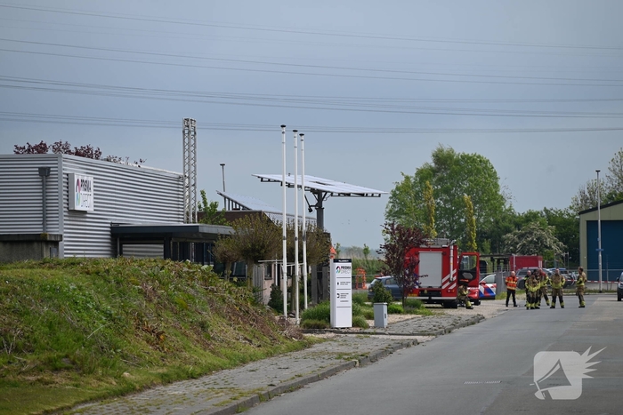 Sportschool ontruimd wegens brand in transformatorhuis