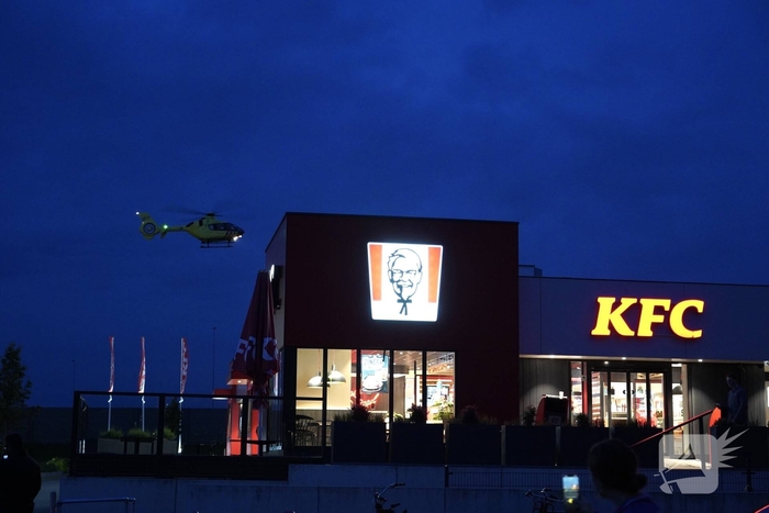 Traumahelikopter opgeroepen bij medisch incident