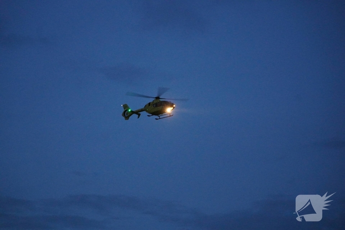 Traumahelikopter opgeroepen bij medisch incident