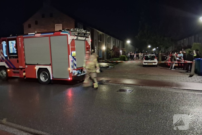 Explosie bij woning zorgt voor grote afzetting