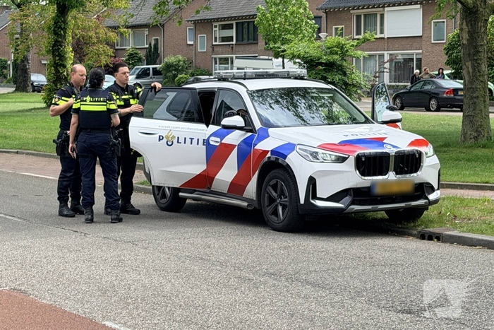 Aanrijding tussen twee voertuigen leidt tot aanhouding