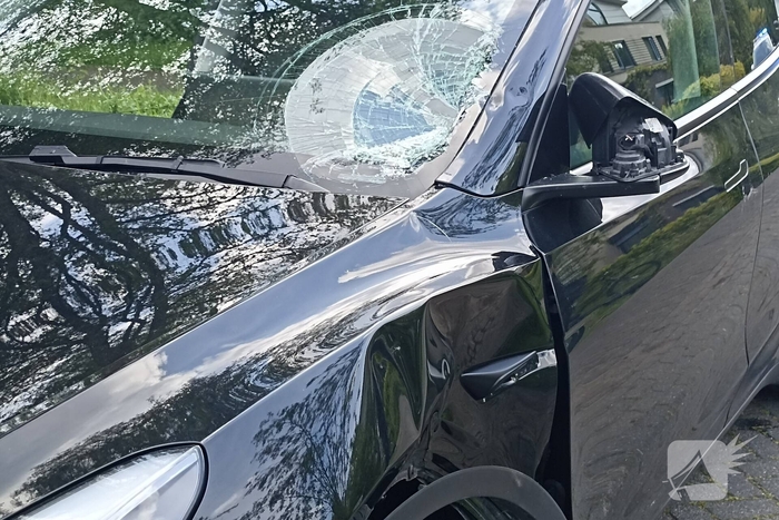Fatbiker gewond bij botsing met auto