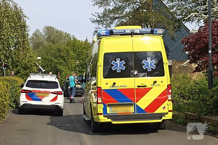 Fatbiker gewond bij botsing met auto
