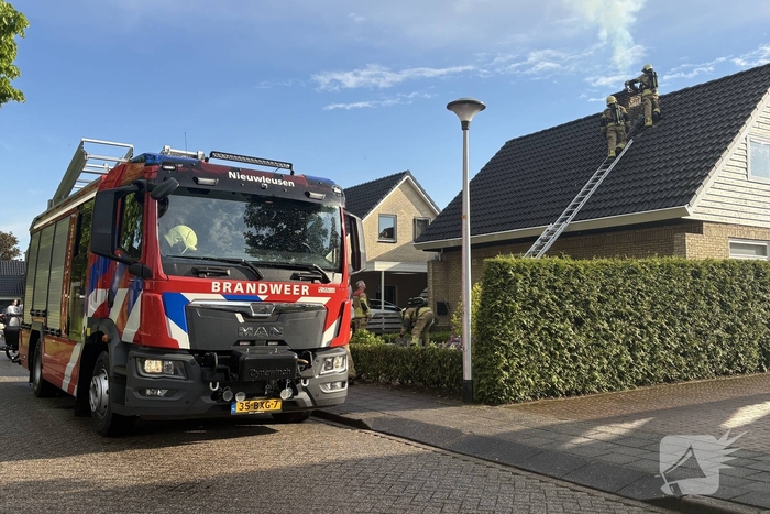 Schoorsteenbrand snel onder controle