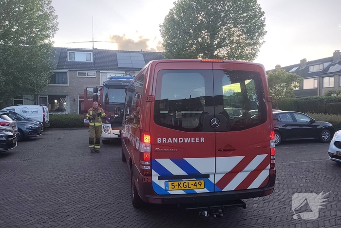 Brandweer ingezet voor hinderlijke lucht