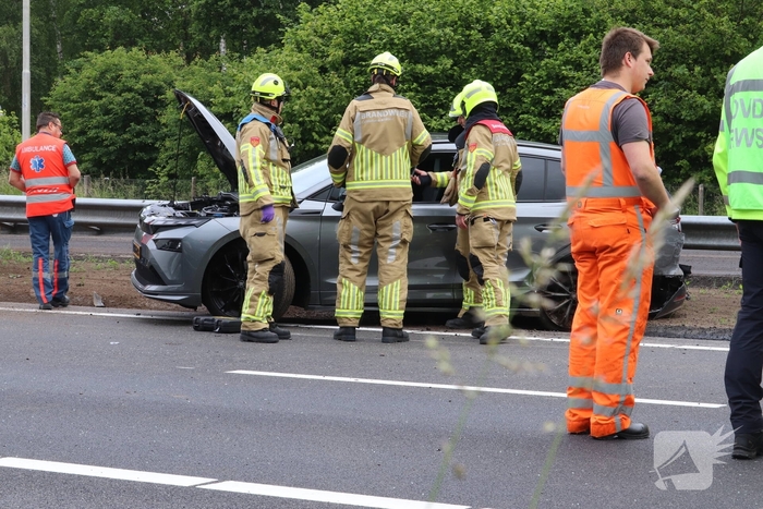 Traumahelikopter ingezet bij aanrijding