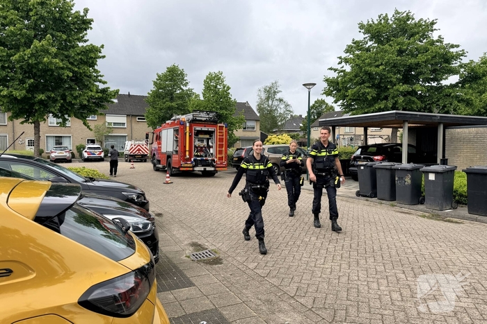 Woningbrand in Sint-Oedenrode veroorzaakt rookontwikkeling