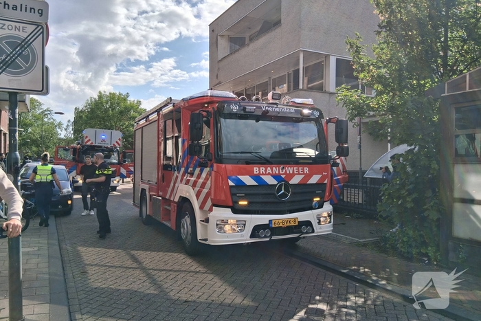 Brand in woning leidt tot brandwonden
