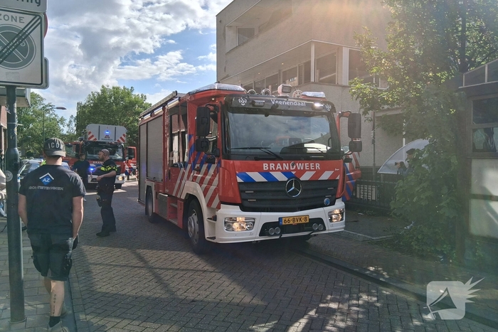 Brand in woning leidt tot brandwonden