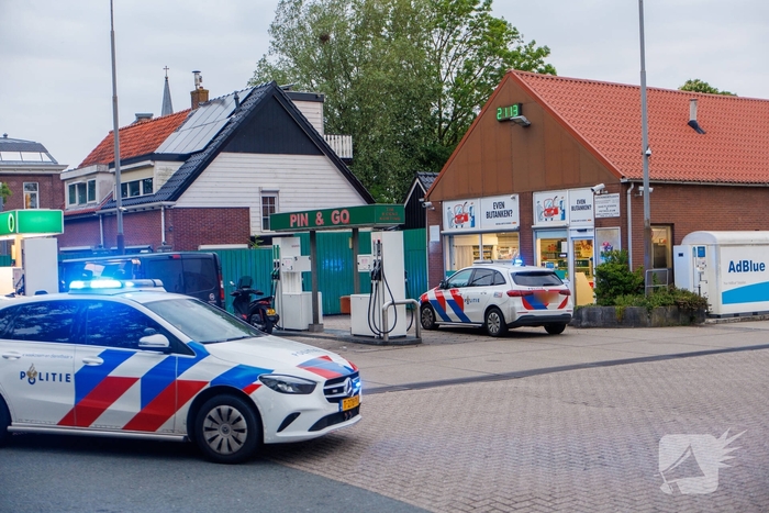 Tankstation overvallen zonder gewonden