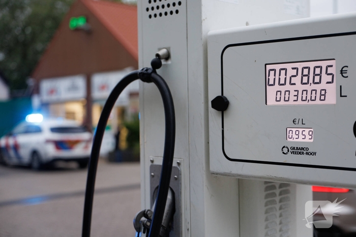 Tankstation overvallen zonder gewonden