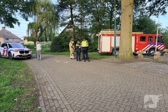 Gaslekkage door vandalisme in leegstaande boerderij