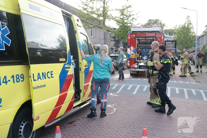 Keukenbrand in woning snel geblust