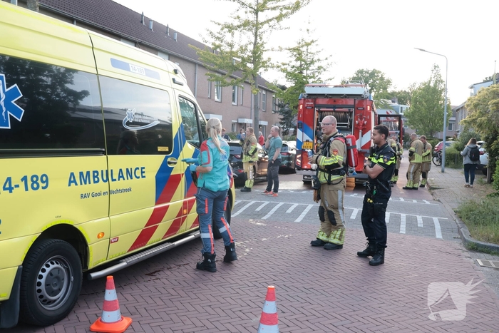 Keukenbrand in woning snel geblust