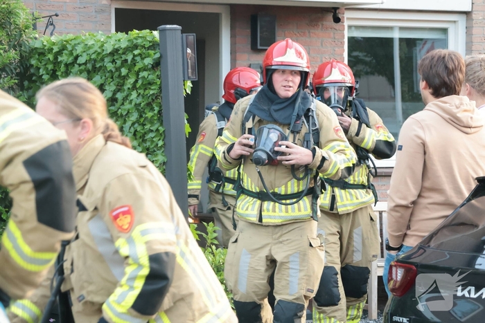 Keukenbrand in woning snel geblust