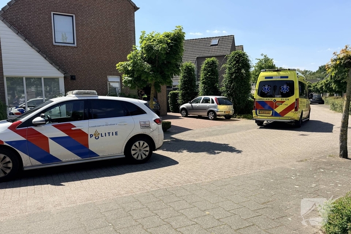 Brand door gesmolten pan veroorzaakt