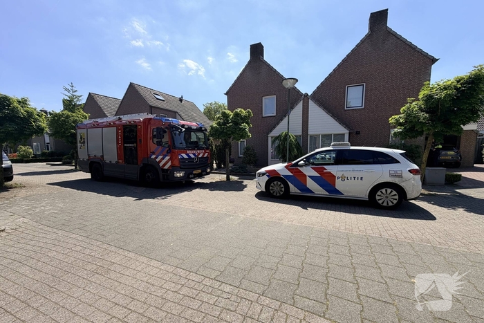 Brand door gesmolten pan veroorzaakt