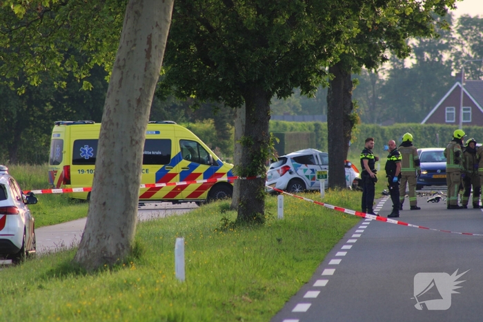 Een dode bij ernstig ongeval met auto