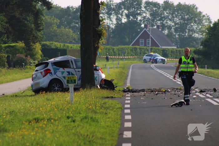 Een dode bij ernstig ongeval met auto