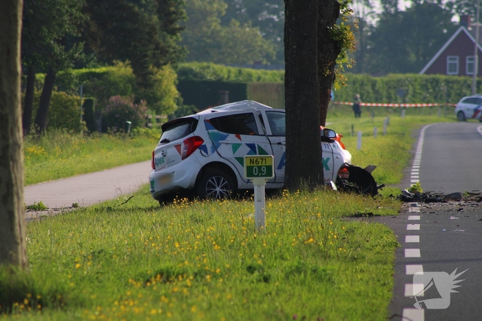 Een dode bij ernstig ongeval met auto