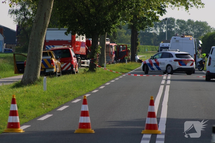 Een dode bij ernstig ongeval met auto
