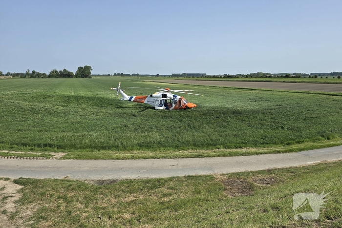 Spectaculaire reddingsactie na ongeval op het water