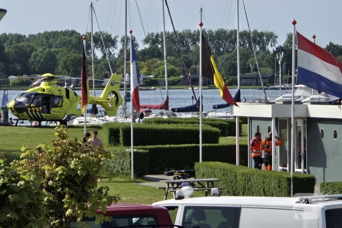 Spectaculaire reddingsactie na ongeval op het water