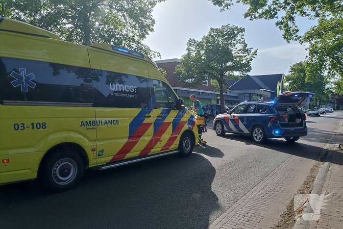 Scootmobielrijder gewond na val