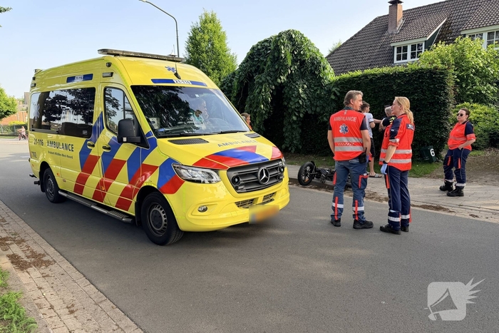 Man valt van fatbike tijdens ongeval