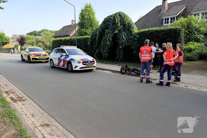 Man valt van fatbike tijdens ongeval