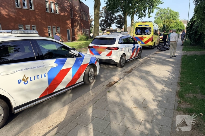 Man valt van fatbike tijdens ongeval